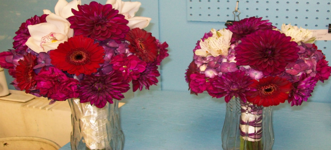 Red Wedding Flowers