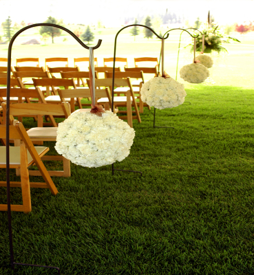 Outdoor Wedding Aisle Runner