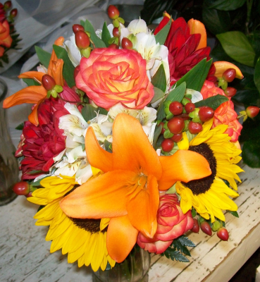 Wedding Party Flowers