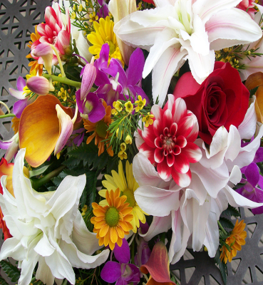 Colorful Wedding Flowers
